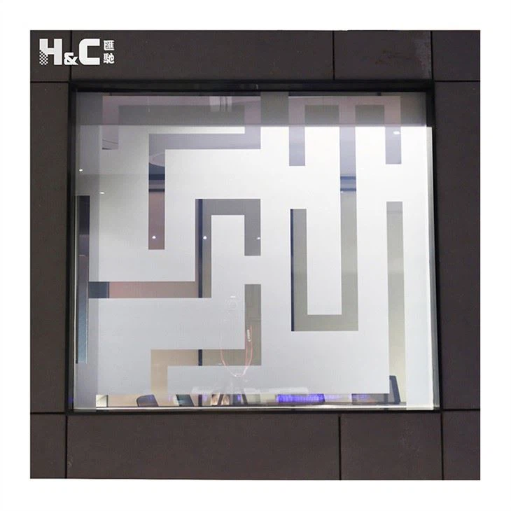 Partition Patterned Glass Partition Patterned Glass