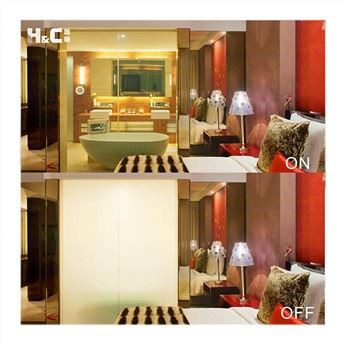 Jendela kaca pintar perumahan